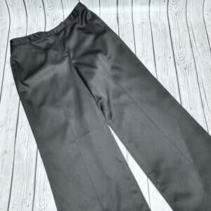 NWT Signature by Larry Levine Silky Lined Wide Leg Pants Size 12